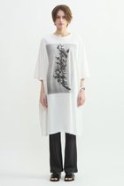 【プレインピープル/PLAIN PEOPLE】のサイロコンパクトインレーフォトプリントワンピース ホワイト|ID: prp329100004879780 ipo3291000000037239722