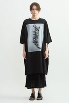 【プレインピープル/PLAIN PEOPLE】のサイロコンパクトインレーフォトプリントワンピース ブラック|ID: prp329100004879780 ipo3291000000037239723