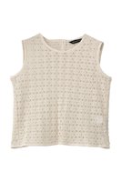 【ミズイロ インド/mizuiro ind】のlace crew neck vest ベスト 人気、トレンドファッション・服の通販 founy(ファニー) ファッション Fashion レディースファッション Fashion for Women トップス・カットソー Cut & Sew Tops ニット Knit Tops & Sweaters ベスト&ジレ / 重ね着スタイル Vests & Gilets カジュアルプルオーバー・ニットトップス Pullovers & Knit Tops / Casual Pullovers クラシカル Classical, Vintage-Inspired バランス Balance, Style Balance フェミニン Feminine, Girly ベスト Vest, Waistcoat レース Lace, Lace Fabric エレガント 上品 Elegant |ID:prp329100004879786