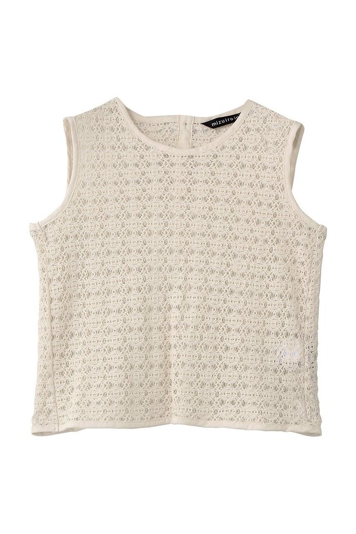【ミズイロ インド/mizuiro ind】のlace crew neck vest ベスト インテリア・キッズ・メンズ・レディースファッション・服の通販 founy(ファニー) https://founy.com/ ファッション Fashion レディースファッション Fashion for Women トップス・カットソー Cut & Sew Tops ニット Knit Tops & Sweaters ベスト&ジレ / 重ね着スタイル Vests & Gilets カジュアルプルオーバー・ニットトップス Pullovers & Knit Tops / Casual Pullovers クラシカル Classical, Vintage-Inspired バランス Balance, Style Balance フェミニン Feminine, Girly ベスト Vest, Waistcoat レース Lace, Lace Fabric エレガント 上品 Elegant |ID: prp329100004879786 ipo3291000000036897323