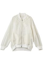 【ミディウミソリッド/MIDIUMISOLID】のmaterial mix blouson ブルゾン off white|ID: prp329100004879792 ipo3291000000037010052