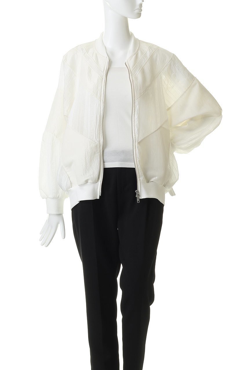 【ミディウミソリッド/MIDIUMISOLID】のmaterial mix blouson ブルゾン 大人の最旬トレンドファッション＆コーディネート founy(ファウニー) 　ファッション　Fashion　レディースファッション　Fashion for Women　アウター　Coat / Outerwear Collection　レディースジャケット・軽アウター　Jackets　ブルゾンジャケット・スポーティアウター　Blouson Jackets　シンプル　Simple, Minimal　ジャケット　Jacket, Outerwear　ブルゾン　Blouson, Bomber Jacket　ミックス　Mix, Mixed Style　ミリタリー　Military, Army Style　レース　Lace, Lace Fabric　other-7|ID: prp329100004879792 ipo3291000000037010065