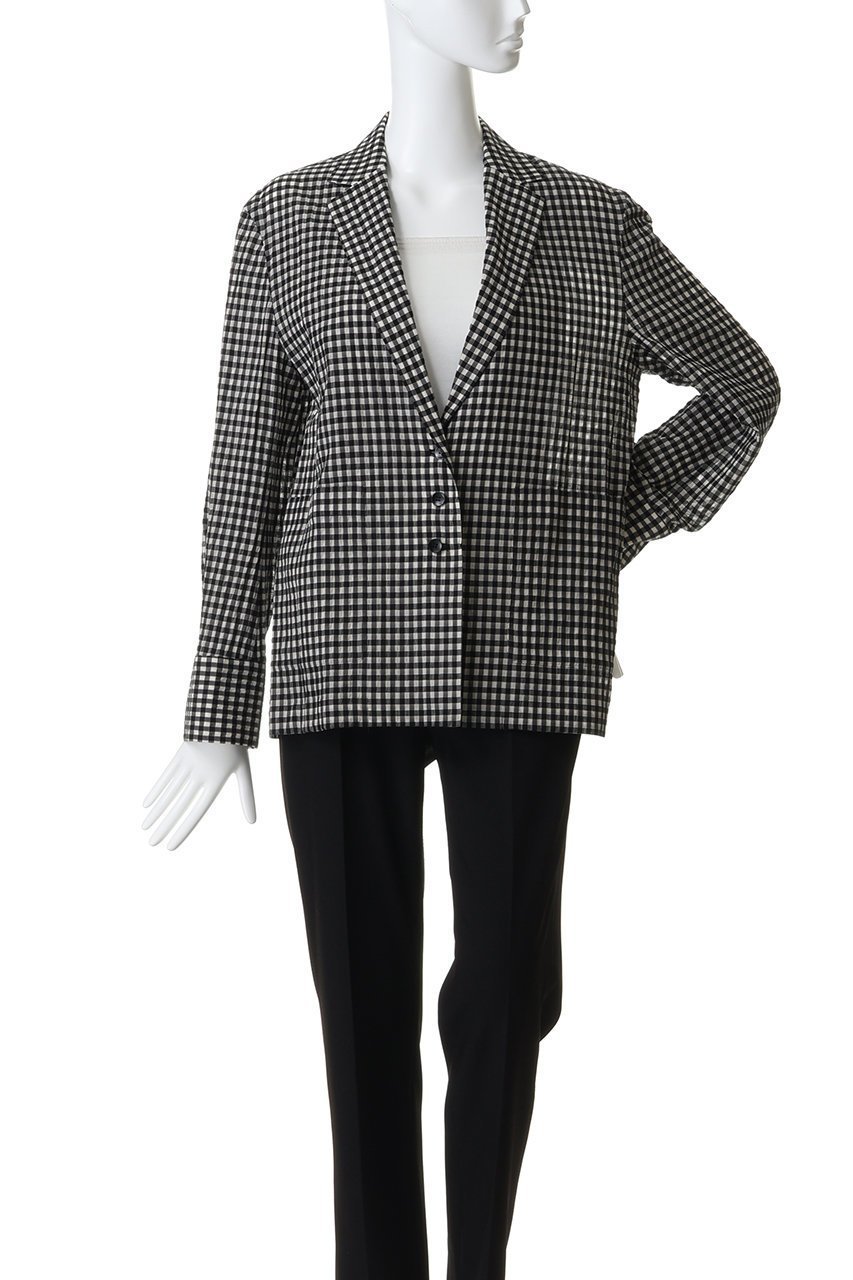 【ティアラ/Tiara】のギンガムチェックブラウスジャケット 人気、トレンドファッション・服の通販 founy(ファニー) 　ファッション　Fashion　レディースファッション　Fashion for Women　アウター　Coat / Outerwear Collection　レディースジャケット・軽アウター　Jackets　ガーリー　Girly, Feminine Style　ギンガム　Gingham, Gingham Fabric　シアー　Sheer, See-Through　ジャケット　Jacket, Outerwear　チェック　Check, Plaid, Tartan　エレガント 上品　Elegant　新作・新入荷　New Arrivals / New In　other-2|ID: prp329100004879802 ipo3291000000036412703