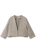 【ティアラ/Tiara】のノーカーラージャケット 人気、トレンドファッション・服の通販 founy(ファニー) ファッション Fashion レディースファッション Fashion for Women アウター Coat / Outerwear Collection レディースジャケット・軽アウター Jackets ショート Short, Short Length シンプル Simple, Minimal ジャケット Jacket, Outerwear パーティ Party, Party Style メランジ Melange, Mixed Yarn エレガント 上品 Elegant 新作・新入荷 New Arrivals / New In thumbnail ベージュ|ID: prp329100004879804 ipo3291000000036412715