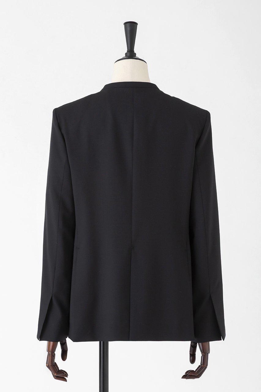 【オーヴィル/EAUVIRE】のサマーウールノーカラージャケット 人気、トレンドファッション・服の通販 founy(ファニー) 　ファッション　Fashion　レディースファッション　Fashion for Women　アウター　Coat / Outerwear Collection　レディースジャケット・軽アウター　Jackets　ノーカラージャケット / シンプル上品コーデ　Collarless Jackets　おすすめ　Recommended / Our Picks　サマー　Summer, Summer Style　ジャケット　Jacket, Outerwear　ストレッチ　Stretch, Stretchy Fabric　セットアップ　Set-Up, Coordinated Outfit　新作・新入荷　New Arrivals / New In　other-3|ID: prp329100004879808 ipo3291000000036412748