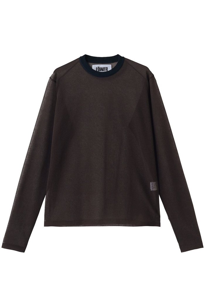 【プルミエ アロンディスモン/1er Arrondissement】の【LOWER】“18G Plainstitch”シアーニット インテリア・キッズ・メンズ・レディースファッション・服の通販 founy(ファウニー) https://founy.com/ ファッション Fashion レディースファッション Fashion for Women トップス・カットソー Cut & Sew Tops ニット Knit Tops & Sweaters カジュアルプルオーバー・ニットトップス Pullovers & Knit Tops / Casual Pullovers インナー Innerwear キャミ Camisole, Cami Top シアー Sheer, See-Through シンプル Simple, Minimal ビスチェ Bustier, Corset Top ベーシック Basic, Essential |ID: prp329100004879824 ipo3291000000036412850
