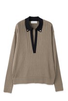 【クルニ/CULLNI】の【UNISEX】ワイド リブ スキッパー カラー ニットプルオーバー 人気、トレンドファッション・服の通販 founy(ファニー) ファッション Fashion レディースファッション Fashion for Women トップス・カットソー Cut & Sew Tops ニット Knit Tops & Sweaters カジュアルプルオーバー・ニットトップス Pullovers & Knit Tops / Casual Pullovers ユニセックス Unisex, Genderless エアリー Airy Texture スキッパー Skipper, Open Collar ワイド Wide, Wide Fit エレガント 上品 Elegant 新作・新入荷 New Arrivals / New In thumbnail ベージュ|ID: prp329100004879839 ipo3291000000036412951