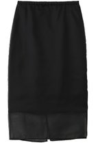 【ティアラ/Tiara】のオーガンジータイトスカート ブラック|ID: prp329100004879848 ipo3291000000036897458