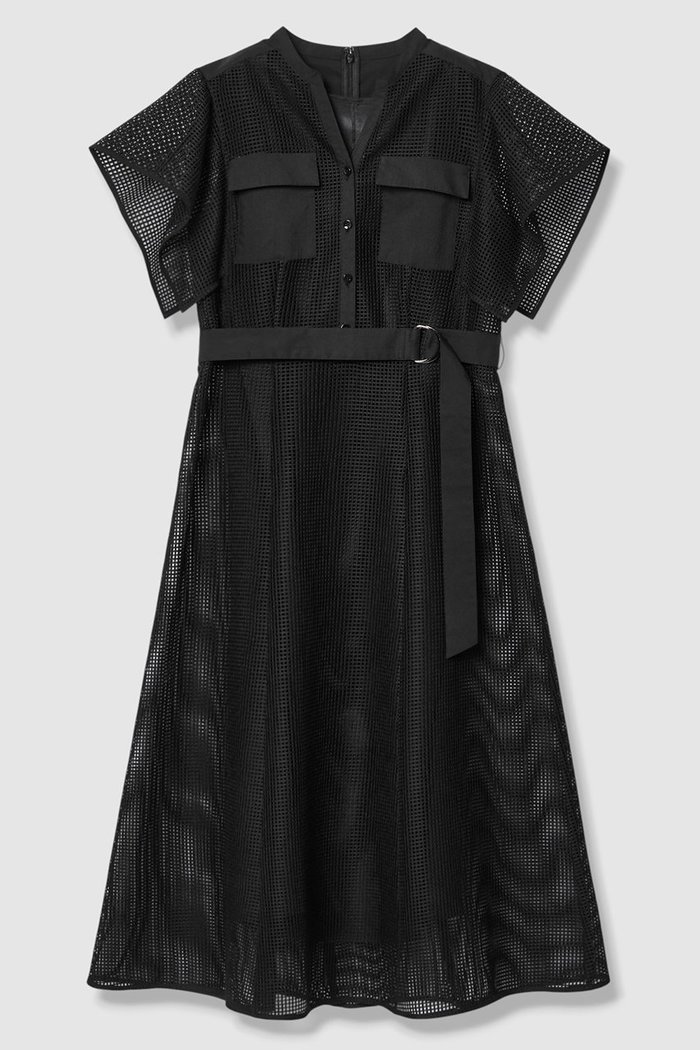 【アナイ/ANAYI】の【セットアップ対応商品】メッシュラッセルフレア袖 ワンピース インテリア・キッズ・メンズ・レディースファッション・服の通販 founy(ファニー) https://founy.com/ ファッション Fashion レディースファッション Fashion for Women ワンピース Dresses チュニック Tunic Tops & Dresses コンビ Combo, Combination Style シアー Sheer, See-Through スポーティ Sporty, Casual Athletic セットアップ Set-Up, Coordinated Outfit タンク Tank Top, Sleeveless Top チュニック Tunic, Long Top フレア Flare, Flared ポケット Pocket, Pocket Detail メッシュ Mesh, Net Fabric ラッセル Raschel, Raschel Lace ロング Long, Long-Length 夏 Summer |ID: prp329100004879863 ipo3291000000037240046