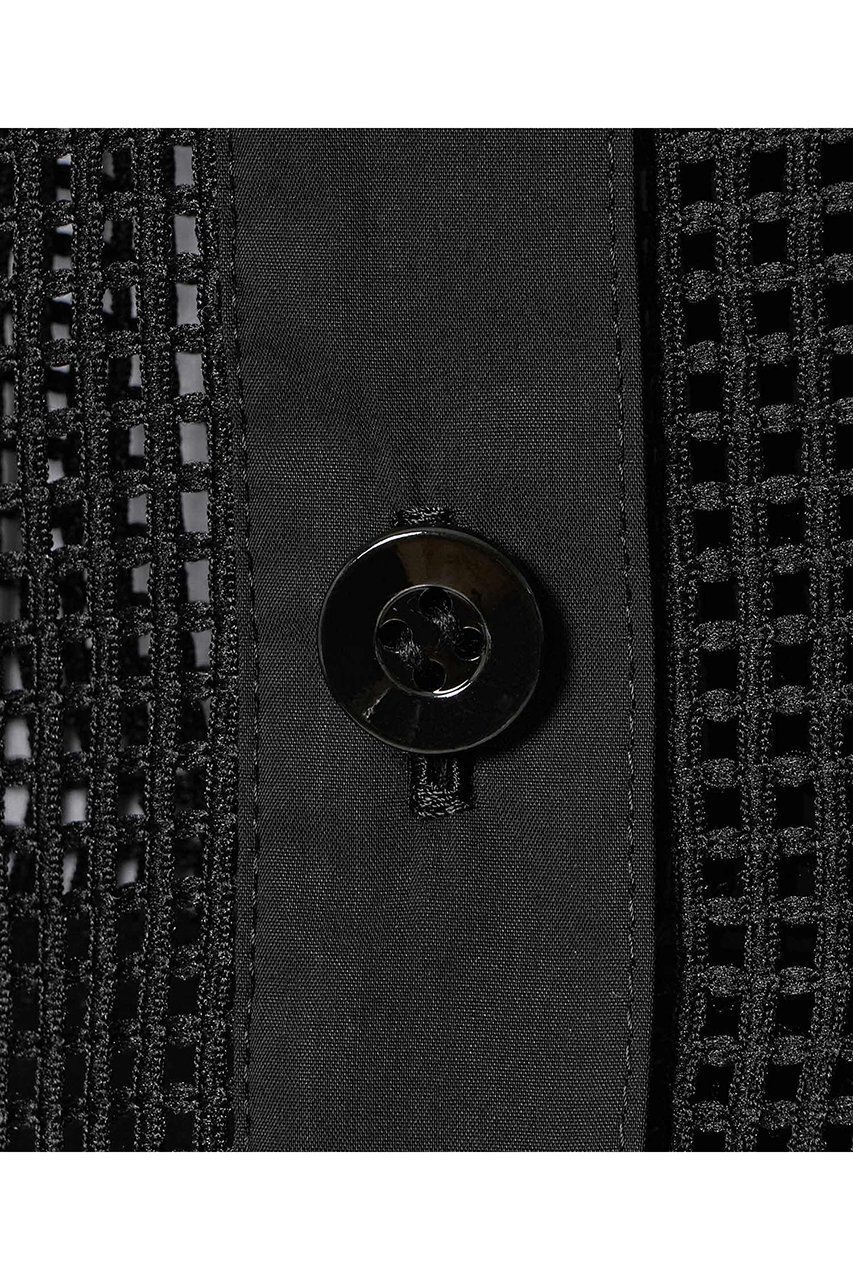 【アナイ/ANAYI】の【セットアップ対応商品】メッシュラッセル5分袖シャツブルゾン 人気、トレンドファッション・服の通販 founy(ファニー) 　ファッション　Fashion　レディースファッション　Fashion for Women　アウター　Coat / Outerwear Collection　レディースジャケット・軽アウター　Jackets　ブルゾンジャケット・スポーティアウター　Blouson Jackets　おすすめ　Recommended / Our Picks　コンビ　Combo, Combination Style　ジャケット　Jacket, Outerwear　スポーティ　Sporty, Casual Athletic　スリーブ　Sleeve, Long Sleeve / Short Sleeve　セットアップ　Set-Up, Coordinated Outfit　ハーフ　Half, Half-Length　ブルゾン　Blouson, Bomber Jacket　ポケット　Pocket, Pocket Detail　メッシュ　Mesh, Net Fabric　ラッセル　Raschel, Raschel Lace　新作・新入荷　New Arrivals / New In　other-5|ID: prp329100004879865 ipo3291000000036413121