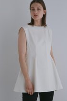 【ル フィル/LE PHIL】の《LE PHIL》ダブルクロスストレッチペプラムジレ 人気、トレンドファッション・服の通販 founy(ファニー) ファッション Fashion レディースファッション Fashion for Women アウター Coat / Outerwear Collection レディースジャケット・軽アウター Jackets インナー Innerwear コンパクト Compact, Small Size ジャケット Jacket, Outerwear スタンダード Standard, Basic ストレッチ Stretch, Stretchy Fabric ノースリーブ Sleeveless, No-Sleeve パターン Pattern, Design Print フォルム Silhouette, Form フレア Flare, Flared 再入荷 Restock / Back in Stock thumbnail ホワイト|ID: prp329100004879872 ipo3291000000036413162