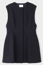 【ル フィル/LE PHIL】の《LE PHIL》ダブルクロスストレッチペプラムジレ 人気、トレンドファッション・服の通販 founy(ファニー) ファッション Fashion レディースファッション Fashion for Women アウター Coat / Outerwear Collection レディースジャケット・軽アウター Jackets インナー Innerwear コンパクト Compact, Small Size ジャケット Jacket, Outerwear スタンダード Standard, Basic ストレッチ Stretch, Stretchy Fabric ノースリーブ Sleeveless, No-Sleeve パターン Pattern, Design Print フォルム Silhouette, Form フレア Flare, Flared 再入荷 Restock / Back in Stock thumbnail ネイビー|ID: prp329100004879872 ipo3291000000036413164