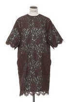 【オブリオ/AUBRIOT】のフレンチリバーレースサックドレス 人気、トレンドファッション・服の通販 founy(ファニー) ファッション Fashion レディースファッション Fashion for Women ワンピース Dresses フォーマル・パーティードレス・結婚式用ドレス Elegant & Casual Dresses チュニック Tunic Tops & Dresses トップス・カットソー Cut & Sew Tops シンプル Simple, Minimal チュニック Tunic, Long Top ドレス Dress, One-Piece フランス France, French ライナー Liner, Inner Layer ラグジュアリー Luxury, Elegant レース Lace, Lace Fabric 新作・新入荷 New Arrivals / New In thumbnail ブラウン|ID: prp329100004879889 ipo3291000000036413259