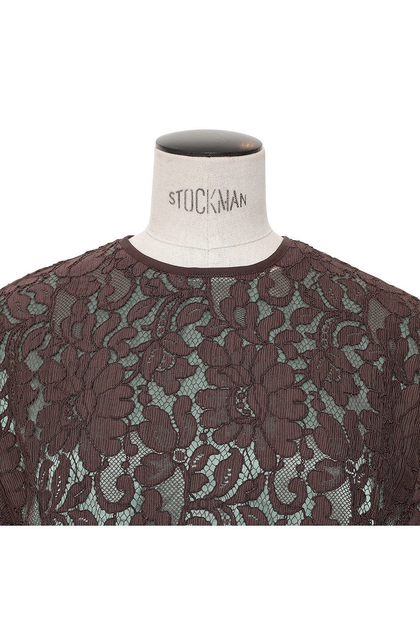 【オブリオ/AUBRIOT】のフレンチリバーレースサックドレス 人気、トレンドファッション・服の通販 founy(ファニー) 　ファッション　Fashion　レディースファッション　Fashion for Women　ワンピース　Dresses　フォーマル・パーティードレス・結婚式用ドレス　Elegant & Casual Dresses　チュニック　Tunic Tops & Dresses　トップス・カットソー　Cut & Sew Tops　シンプル　Simple, Minimal　チュニック　Tunic, Long Top　ドレス　Dress, One-Piece　フランス　France, French　ライナー　Liner, Inner Layer　ラグジュアリー　Luxury, Elegant　レース　Lace, Lace Fabric　新作・新入荷　New Arrivals / New In　other-3|ID: prp329100004879889 ipo3291000000036413265