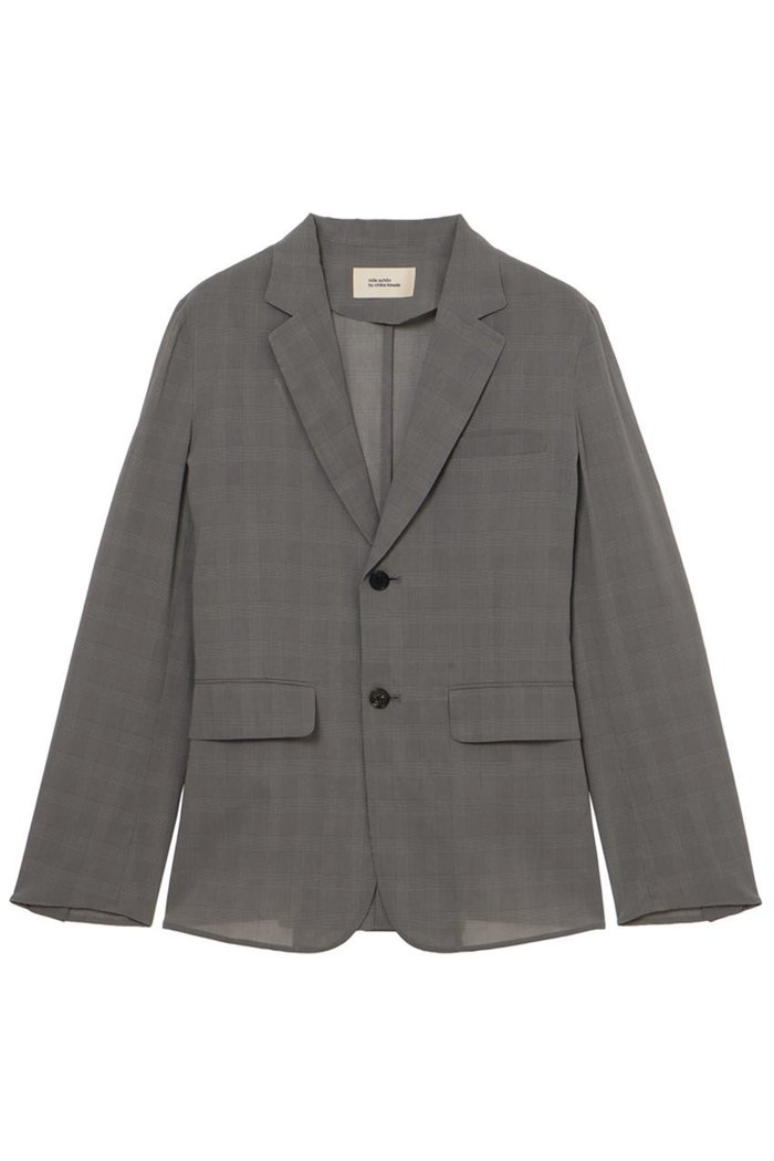 【ミラ ショーン バイ チカ キサダ/mila schon by chika kisada】のシアーチェックバックシャンジャケット インテリア・キッズ・メンズ・レディースファッション・服の通販 founy(ファニー) https://founy.com/ ファッション Fashion レディースファッション Fashion for Women アウター Coat / Outerwear Collection レディースジャケット・軽アウター Jackets おすすめ Recommended / Our Picks ジャケット Jacket, Outerwear フェミニン Feminine, Girly フラワー Flower, Floral モチーフ Motif, Design Theme レース Lace, Lace Fabric 新作・新入荷 New Arrivals / New In |ID: prp329100004879894 ipo3291000000036413287