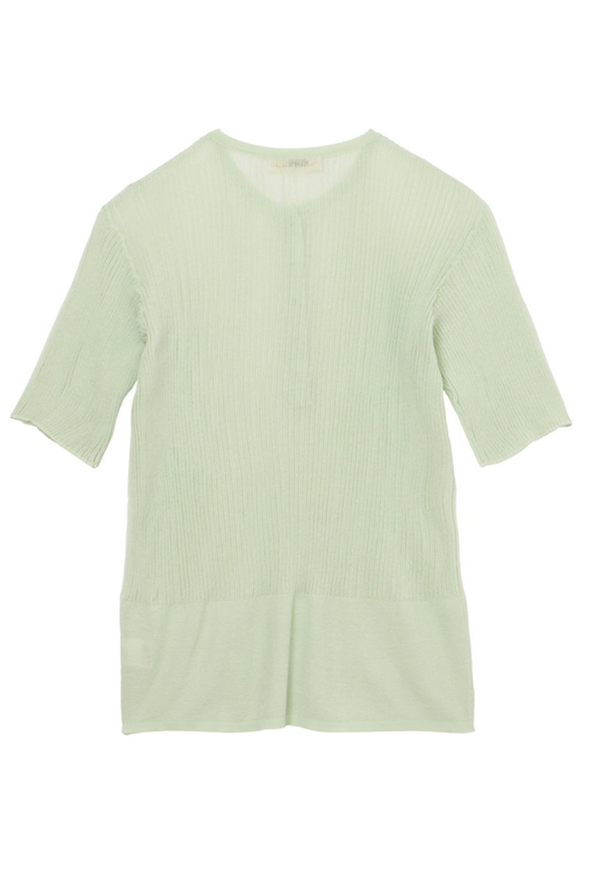 【ミラ ショーン バイ チカ キサダ/mila schon by chika kisada】のシアーリブヘンリーネックニット 人気、トレンドファッション・服の通販 founy(ファニー) 　ファッション　Fashion　レディースファッション　Fashion for Women　トップス・カットソー　Cut & Sew Tops　ニット　Knit Tops & Sweaters　カジュアルプルオーバー・ニットトップス　Pullovers & Knit Tops / Casual Pullovers　インナー　Innerwear　新作・新入荷　New Arrivals / New In　other-2|ID: prp329100004879895 ipo3291000000036413310