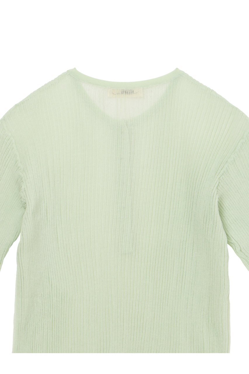 【ミラ ショーン バイ チカ キサダ/mila schon by chika kisada】のシアーリブヘンリーネックニット 人気、トレンドファッション・服の通販 founy(ファニー) 　ファッション　Fashion　レディースファッション　Fashion for Women　トップス・カットソー　Cut & Sew Tops　ニット　Knit Tops & Sweaters　カジュアルプルオーバー・ニットトップス　Pullovers & Knit Tops / Casual Pullovers　インナー　Innerwear　新作・新入荷　New Arrivals / New In　other-4|ID: prp329100004879895 ipo3291000000036413312