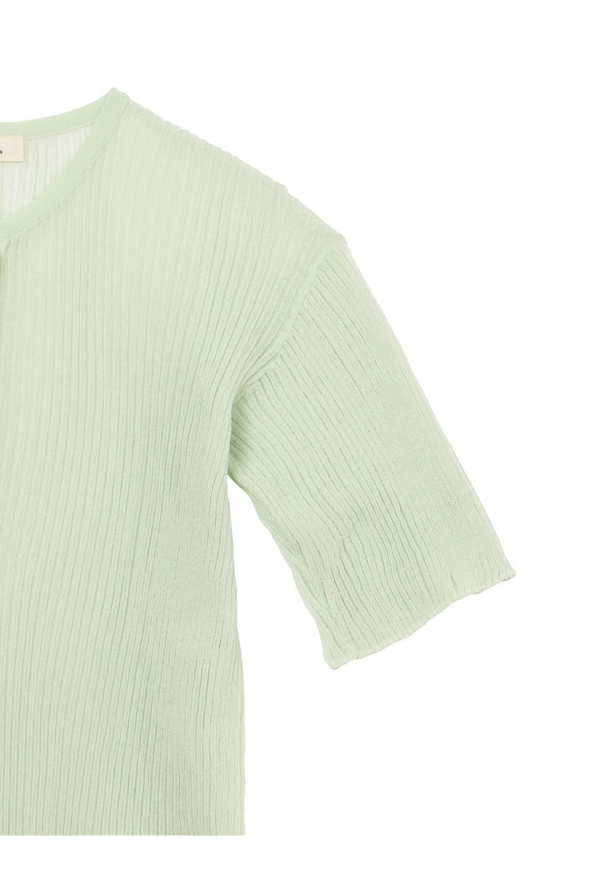 【ミラ ショーン バイ チカ キサダ/mila schon by chika kisada】のシアーリブヘンリーネックニット 人気、トレンドファッション・服の通販 founy(ファニー) 　ファッション　Fashion　レディースファッション　Fashion for Women　トップス・カットソー　Cut & Sew Tops　ニット　Knit Tops & Sweaters　カジュアルプルオーバー・ニットトップス　Pullovers & Knit Tops / Casual Pullovers　インナー　Innerwear　新作・新入荷　New Arrivals / New In　other-5|ID: prp329100004879895 ipo3291000000036413313