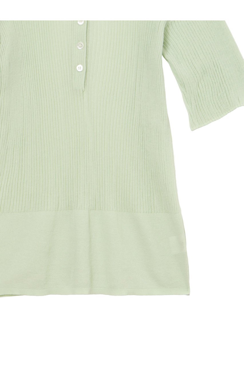 【ミラ ショーン バイ チカ キサダ/mila schon by chika kisada】のシアーリブヘンリーネックニット 人気、トレンドファッション・服の通販 founy(ファニー) 　ファッション　Fashion　レディースファッション　Fashion for Women　トップス・カットソー　Cut & Sew Tops　ニット　Knit Tops & Sweaters　カジュアルプルオーバー・ニットトップス　Pullovers & Knit Tops / Casual Pullovers　インナー　Innerwear　新作・新入荷　New Arrivals / New In　other-6|ID: prp329100004879895 ipo3291000000036413314