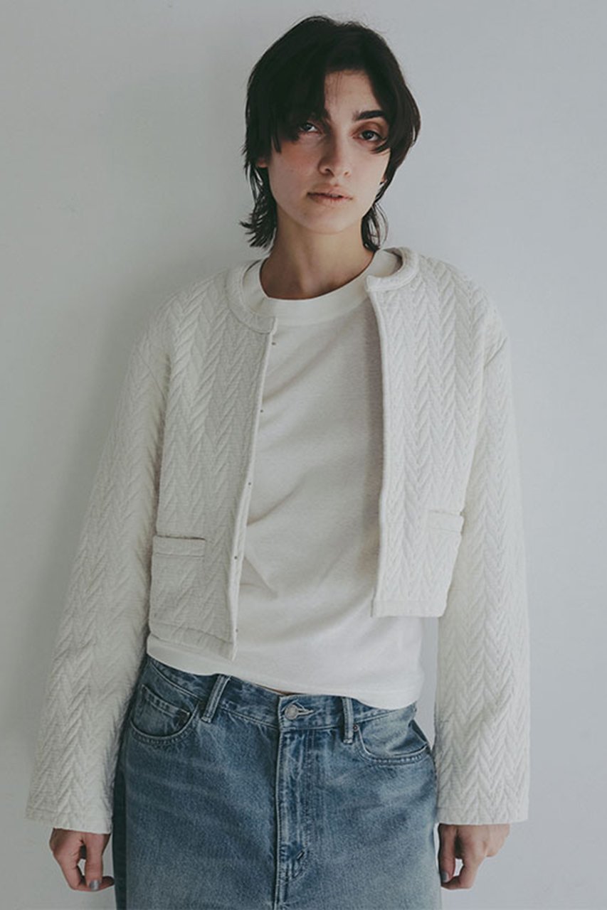 【エトレトウキョウ/ETRE TOKYO】のキルトショートカーディガン 人気、トレンドファッション・服の通販 founy(ファニー) 　ファッション　Fashion　レディースファッション　Fashion for Women　アウター　Coat / Outerwear Collection　インド　Indian Textile　カーディガン　Cardigan, Knitwear　キルト　Quilt, Quilted Fabric　コンパクト　Compact, Small Size　ショート　Short, Short Length　シンプル　Simple, Minimal　ジャケット　Jacket, Outerwear　タンク　Tank Top, Sleeveless Top　デニム　Denim, Jeans Material　バランス　Balance, Style Balance　ボトム　Bottoms, Lower Wear　ポケット　Pocket, Pocket Detail　再入荷　Restock / Back in Stock　 other-1|ID: prp329100004879896 ipo3291000000036413317