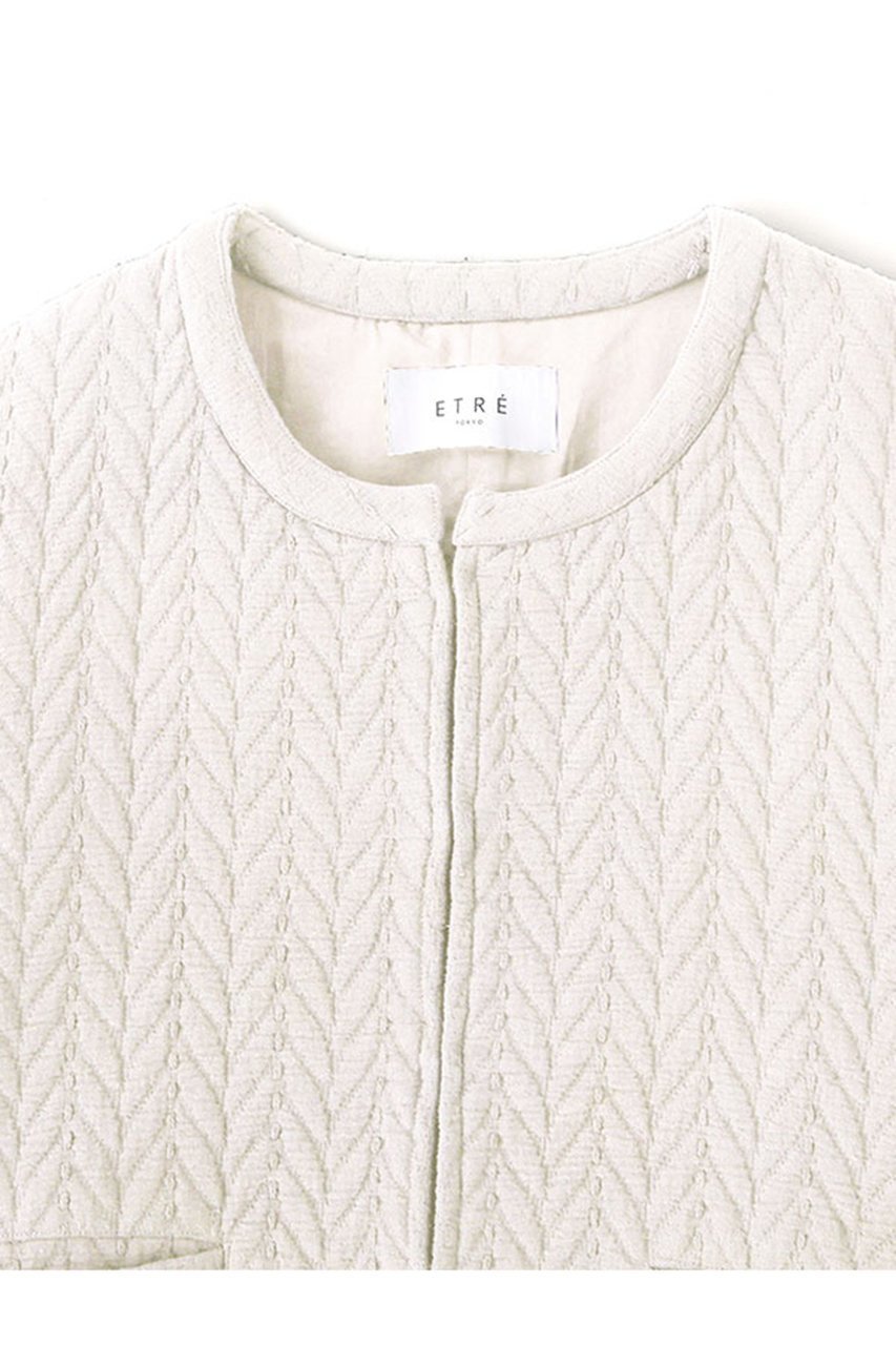 【エトレトウキョウ/ETRE TOKYO】のキルトショートカーディガン 人気、トレンドファッション・服の通販 founy(ファニー) 　ファッション　Fashion　レディースファッション　Fashion for Women　アウター　Coat / Outerwear Collection　インド　Indian Textile　カーディガン　Cardigan, Knitwear　キルト　Quilt, Quilted Fabric　コンパクト　Compact, Small Size　ショート　Short, Short Length　シンプル　Simple, Minimal　ジャケット　Jacket, Outerwear　タンク　Tank Top, Sleeveless Top　デニム　Denim, Jeans Material　バランス　Balance, Style Balance　ボトム　Bottoms, Lower Wear　ポケット　Pocket, Pocket Detail　再入荷　Restock / Back in Stock　other-8|ID: prp329100004879896 ipo3291000000036413330