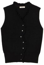 【ミラ ショーン バイ チカ キサダ/mila schon by chika kisada】のフリルリブニットベスト 人気、トレンドファッション・服の通販 founy(ファニー) ファッション Fashion レディースファッション Fashion for Women トップス・カットソー Cut & Sew Tops ニット Knit Tops & Sweaters ベスト&ジレ / 重ね着スタイル Vests & Gilets カジュアルプルオーバー・ニットトップス Pullovers & Knit Tops / Casual Pullovers アシンメトリー Asymmetrical Style トレンド Trend, Trending Now フリル Frill, Ruffle ベスト Vest, Waistcoat 新作・新入荷 New Arrivals / New In 畦 Ribbed Knit thumbnail ブラック|ID: prp329100004879905 ipo3291000000036413371