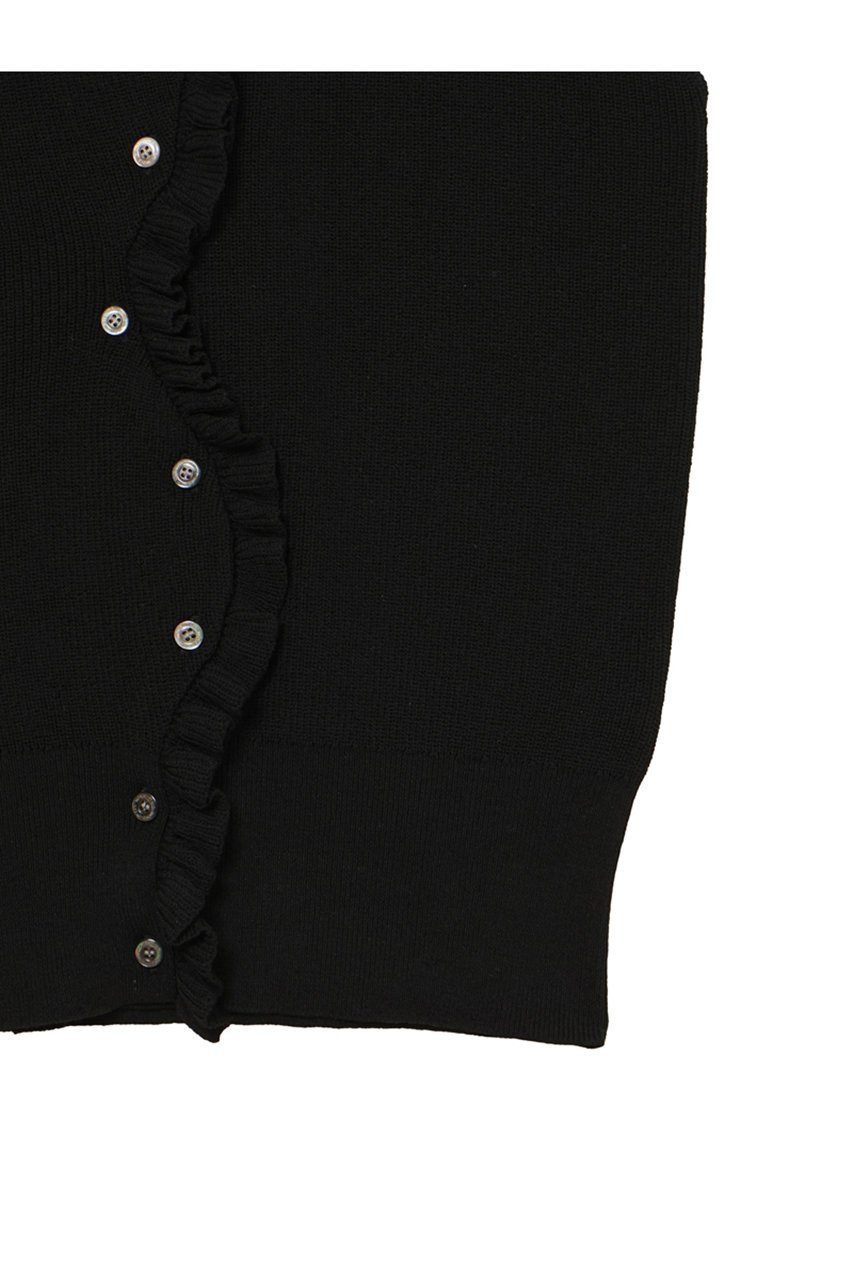 【ミラ ショーン バイ チカ キサダ/mila schon by chika kisada】のフリルリブニットベスト 人気、トレンドファッション・服の通販 founy(ファニー) 　ファッション　Fashion　レディースファッション　Fashion for Women　トップス・カットソー　Cut & Sew Tops　ニット　Knit Tops & Sweaters　ベスト&ジレ / 重ね着スタイル　Vests & Gilets　カジュアルプルオーバー・ニットトップス　Pullovers & Knit Tops / Casual Pullovers　アシンメトリー　Asymmetrical Style　トレンド　Trend, Trending Now　フリル　Frill, Ruffle　ベスト　Vest, Waistcoat　新作・新入荷　New Arrivals / New In　畦　Ribbed Knit　other-4|ID: prp329100004879905 ipo3291000000036413377