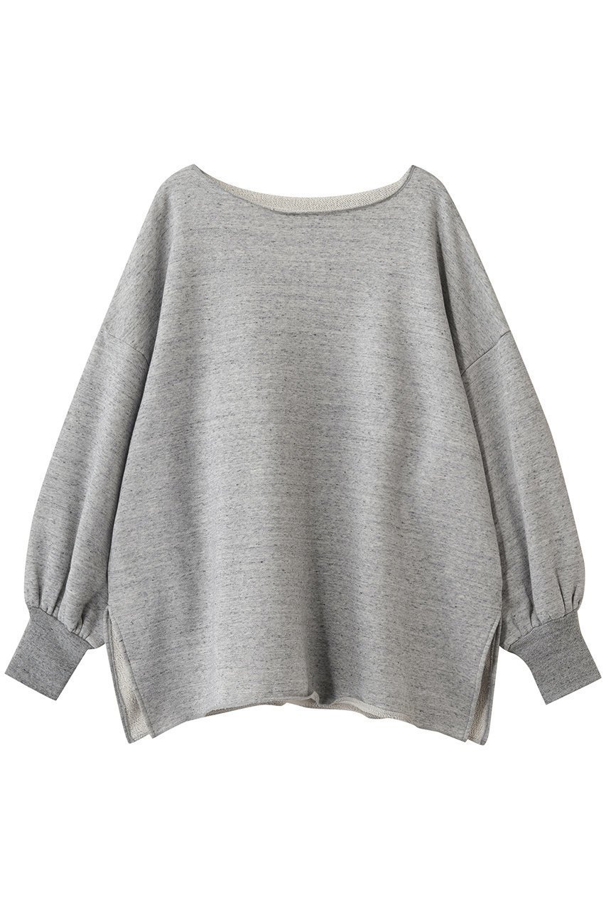 【ウィムガゼット/Whim Gazette】のリラックススウェット インテリア・キッズ・メンズ・レディースファッション・服の通販 founy(ファニー) 　ファッション　Fashion　レディースファッション　Fashion for Women　トップス・カットソー　Cut & Sew Tops　シャツ・ブラウス・オフィスカジュアル　Elegant Blouses & Button-Ups　レディースパーカー・カジュアルフーディー　Casual Hoodies & Sweatshirts　ロングTシャツ・Tシャツ　Longline T-Shirts & Tees　スウェット・クルーネックトップス　Sweatshirts & Crewnecks / Relaxed Fit Sweat Tops　カットソー・ベーシックTシャツ　Cut-and-Sewn Tops / Stretch Tees & Basics　カットソー　Cut and Sewn Top　シンプル　Simple, Minimal　スウェット / スエット　Sweatshirt, Sweatwear　スリーブ　Sleeve, Long Sleeve / Short Sleeve　新作・新入荷　New Arrivals / New In　ライトグレー|ID: prp329100004879925 ipo3291000000036413497