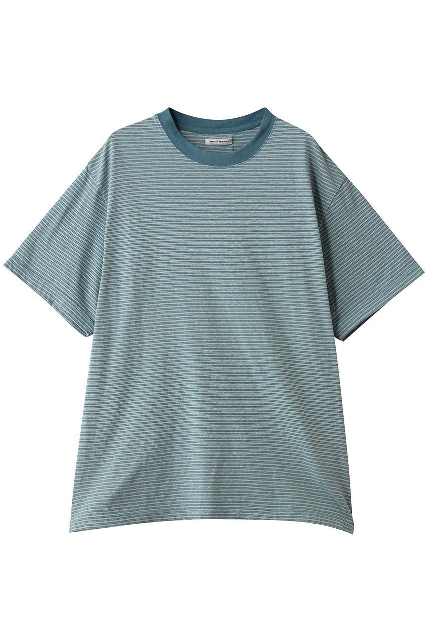 【ユニバーサルプロダクツ/UNIVERSAL PRODUCTS / MEN】の【MEN】ORIGINAL BORDER S/S T-SHIRTS インテリア・キッズ・メンズ・レディースファッション・服の通販 founy(ファニー) 　ファッション　Fashion　メンズファッション　Fashion for Men　トップス・カットソー　Cut & Sew Tops　メンズシャツ　Shirts　ロングTシャツ・Tシャツ / 着回し力抜群　Longline T-Shirts & Tees　ショート　Short, Short Length　スリーブ　Sleeve, Long Sleeve / Short Sleeve　ボーダー　Border, Stripe　ヴィンテージ　Vintage Style　夏　Summer　新作・新入荷　New Arrivals / New In　S/S・春夏　SS, Spring/Summer, Warm Season　BLUE|ID: prp329100004879937 ipo3291000000036413565