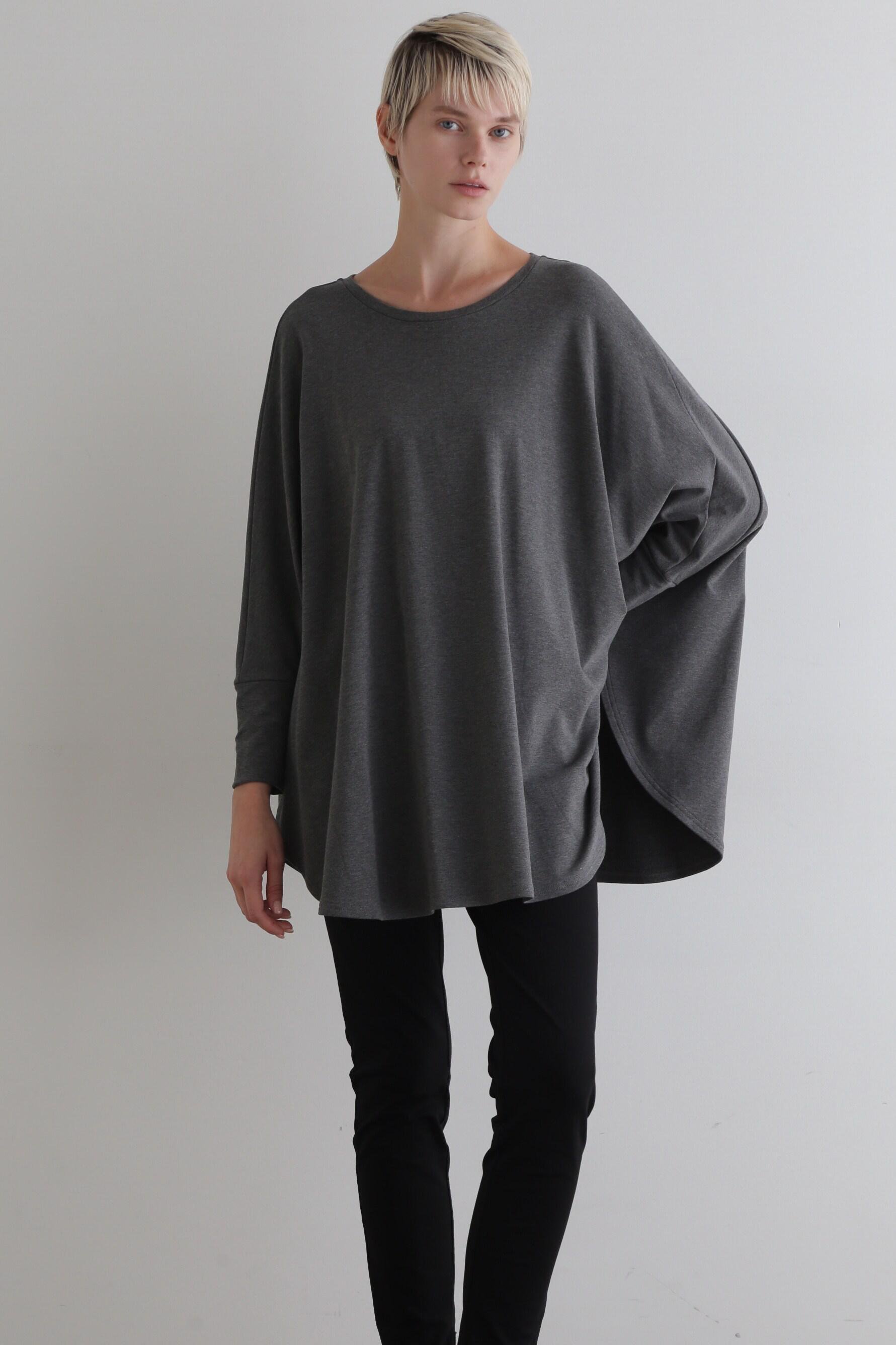 【ル フィル/LE PHIL】の《LE PHIL》ヴィスジャージーカットソー インテリア・キッズ・メンズ・レディースファッション・服の通販 founy(ファニー) 　ファッション　Fashion　レディースファッション　Fashion for Women　トップス・カットソー　Cut & Sew Tops　シャツ・ブラウス・オフィスカジュアル　Elegant Blouses & Button-Ups　ロングTシャツ・Tシャツ　Longline T-Shirts & Tees　カットソー・ベーシックTシャツ　Cut-and-Sewn Tops / Stretch Tees & Basics　インナー　Innerwear　スタンダード　Standard, Basic　スリーブ　Sleeve, Long Sleeve / Short Sleeve　ロング　Long, Long-Length　新作・新入荷　New Arrivals / New In　A/W・秋冬　Autumn/Winter　グレー|ID: prp329100004879951 ipo3291000000036413654