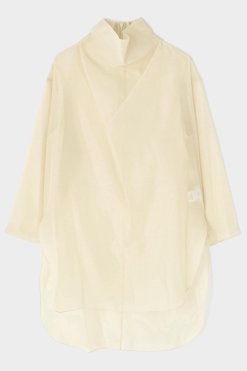 【ル フィル/LE PHIL】のハイネックシアーボイル 人気、トレンドファッション・服の通販 founy(ファニー) 　ファッション　Fashion　レディースファッション　Fashion for Women　トップス・カットソー　Cut & Sew Tops　シャツ・ブラウス・オフィスカジュアル　Elegant Blouses & Button-Ups　スタンダード　Standard, Basic　スリーブ　Sleeve, Long Sleeve / Short Sleeve　ロング　Long, Long-Length　新作・新入荷　New Arrivals / New In　 other-1|ID: prp329100004879968 ipo3291000000036413743