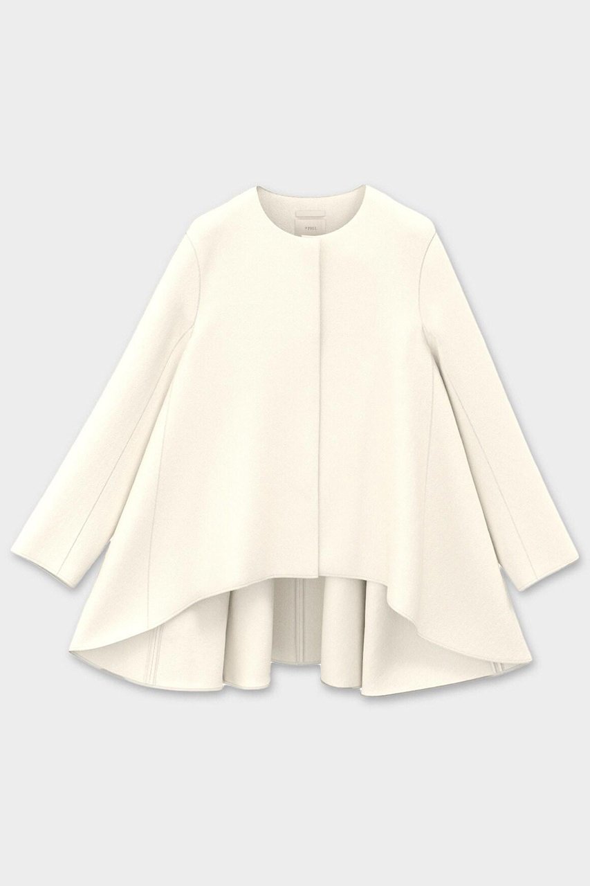 【ル フィル/LE PHIL】の《LE PHIL》エアートリプルクロスバックフレアジャケット 人気、トレンドファッション・服の通販 founy(ファニー) ファッション Fashion レディースファッション Fashion for Women アウター Coat / Outerwear Collection レディースジャケット・軽アウター Jackets グログラン Grosgrain, Grosgrain Ribbon ジャケット Jacket, Outerwear ジョーゼット Georgette, Semi-Sheer Fabric フォルム Silhouette, Form フォーマル Formal, Dressy フレア Flare, Flared フロント Front, Front Design 冬 Winter / This Winter 夏 Summer 新作・新入荷 New Arrivals / New In other-2|ID: prp329100004879991 ipo3291000000036413905