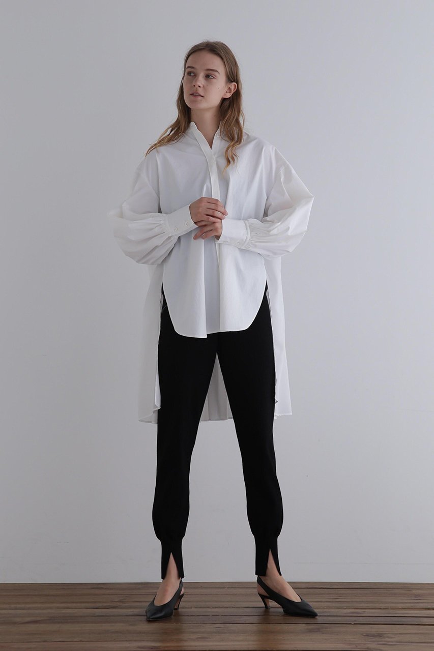 【ル フィル/LE PHIL】の《LE PHIL》ヴィスニットパンツ 人気、トレンドファッション・服の通販 founy(ファニー) 　ファッション　Fashion　レディースファッション　Fashion for Women　パンツ　Pants & Trousers　スタンダード　Standard, Basic　スリット　Slit, Slit Detail　リラックス　Relax, Relaxed Fit　エレガント 上品　Elegant　新作・新入荷　New Arrivals / New In　other-4|ID: prp329100004879996 ipo3291000000036413940