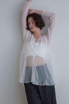 【ル フィル/LE PHIL】の《LE PHIL》シアーフレアカーデ 人気、トレンドファッション・服の通販 founy(ファニー) ファッション Fashion レディースファッション Fashion for Women トップス・カットソー Cut & Sew Tops ニット Knit Tops & Sweaters カジュアルプルオーバー・ニットトップス Pullovers & Knit Tops / Casual Pullovers おすすめ Recommended / Our Picks カーディガン Cardigan, Knitwear シアー Sheer, See-Through スタンダード Standard, Basic フィット Fit, Slim Fit フォルム Silhouette, Form フレア Flare, Flared 新作・新入荷 New Arrivals / New In thumbnail ホワイト|ID: prp329100004879999 ipo3291000000036413956