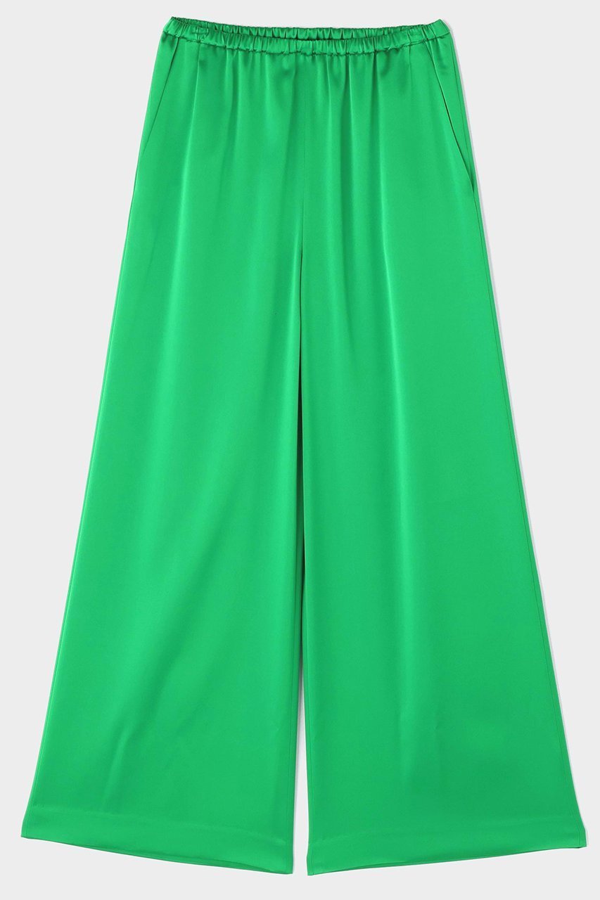 【ル フィル/LE PHIL】のクラシックサテン インテリア・キッズ・メンズ・レディースファッション・服の通販 founy(ファニー) 　ファッション　Fashion　レディースファッション　Fashion for Women　パンツ　Pants & Trousers　クラシック　Classic, Timeless Style　サテン　Satin, Glossy Fabric　スタンダード　Standard, Basic　グリーン|ID: prp329100004880010 ipo3291000000036414025