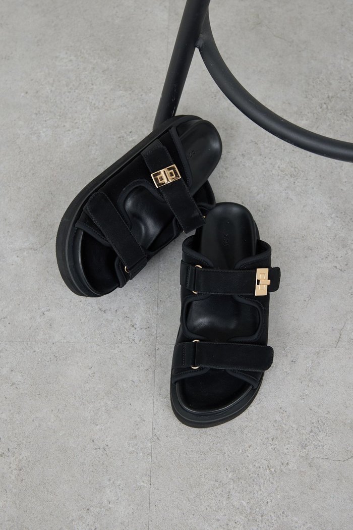 【ガリャルダガランテ/GALLARDAGALANTE】の【2.718】ダブルベルトサンダル インテリア・キッズ・メンズ・レディースファッション・服の通販 founy(ファニー) https://founy.com/ ファッション Fashion レディースファッション Fashion for Women ベルト&ウエストマーク Belts & Waist Accessories サンダル Sandals, Summer Shoes バランス Balance, Style Balance フィット Fit, Slim Fit |ID: prp329100004880027 ipo3291000000037011529