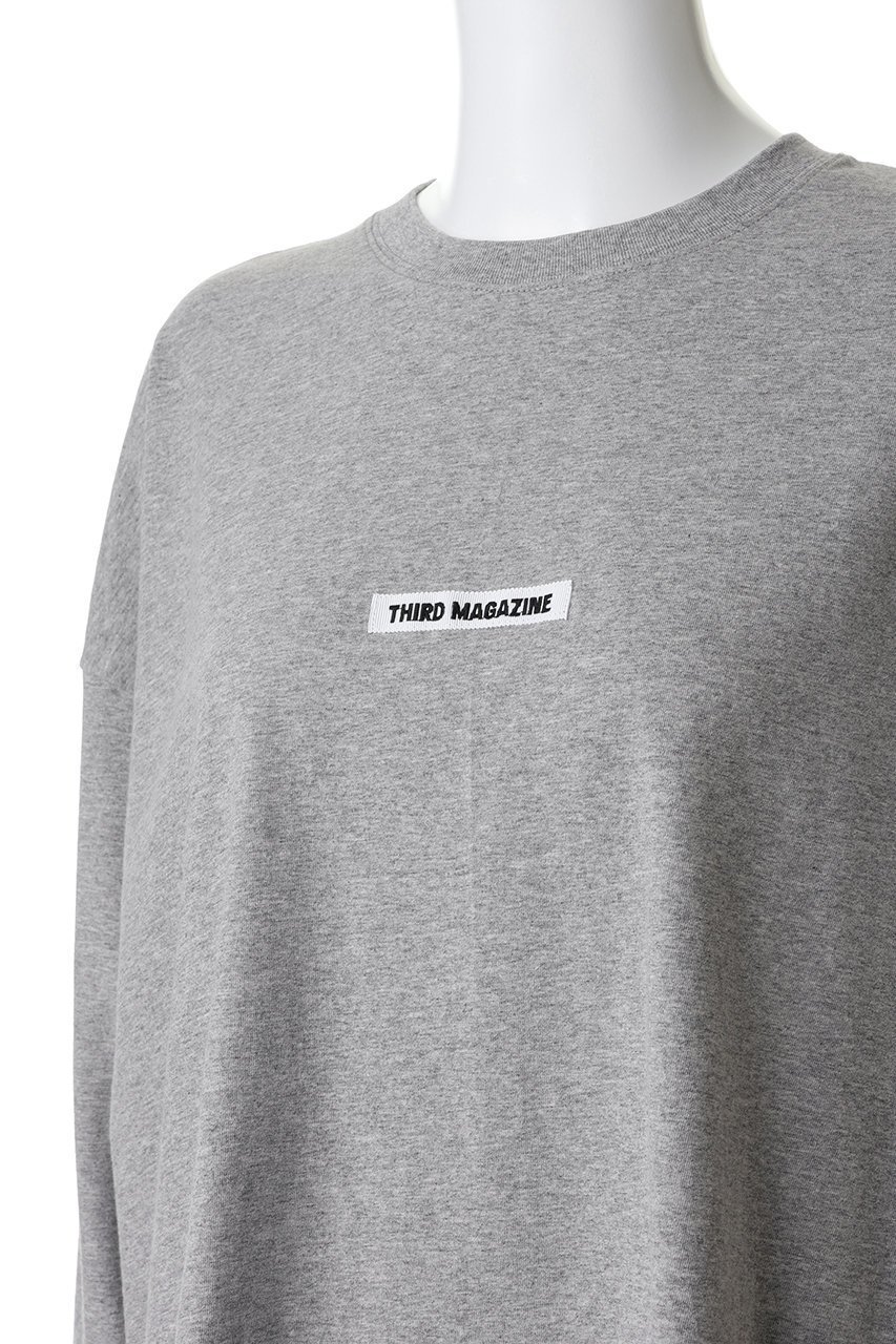 【サードマガジン/THIRD MAGAZINE】のグログランロゴロングTシャツ 人気、トレンドファッション・服の通販 founy(ファニー) ファッション Fashion レディースファッション Fashion for Women トップス・カットソー Cut & Sew Tops シャツ・ブラウス・オフィスカジュアル Elegant Blouses & Button-Ups ロングTシャツ・Tシャツ Longline T-Shirts & Tees カットソー・ベーシックTシャツ Cut-and-Sewn Tops / Stretch Tees & Basics おすすめ Recommended / Our Picks シンプル Simple, Minimal スリーブ Sleeve, Long Sleeve / Short Sleeve ロング Long, Long-Length 新作・新入荷 New Arrivals / New In 長袖 Long Sleeve, Full Sleeve other-5|ID: prp329100004880029 ipo3291000000036414141