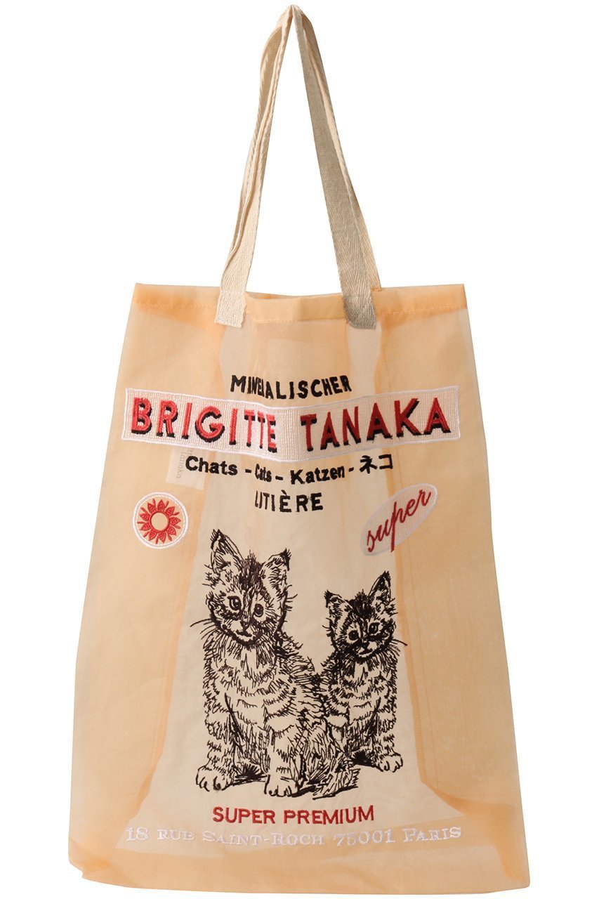 【マルティニーク/martinique】の【brigitte tanaka】バッグ 人気、トレンドファッション・服の通販 founy(ファニー) 　ファッション　Fashion　レディースファッション　Fashion for Women　バッグ　Bags　オーガンジー　Organza Fabric　シアー　Sheer, See-Through　ネコ　Cat, Feline Motif　モチーフ　Motif, Design Theme　旅行　Travel　 other-1|ID: prp329100004880032 ipo3291000000036414262