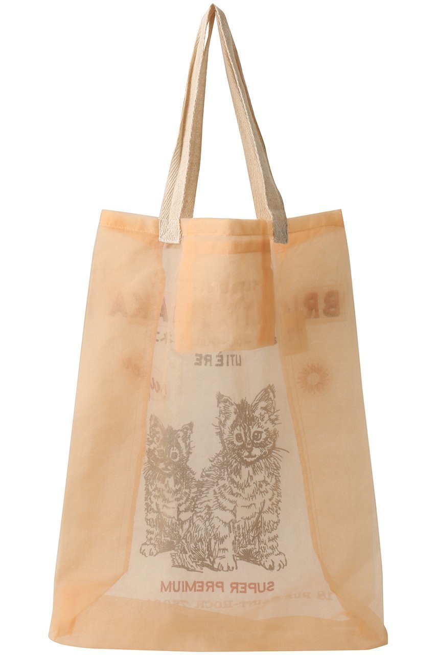 【マルティニーク/martinique】の【brigitte tanaka】バッグ 人気、トレンドファッション・服の通販 founy(ファニー) 　ファッション　Fashion　レディースファッション　Fashion for Women　バッグ　Bags　オーガンジー　Organza Fabric　シアー　Sheer, See-Through　ネコ　Cat, Feline Motif　モチーフ　Motif, Design Theme　旅行　Travel　other-3|ID: prp329100004880032 ipo3291000000036414265