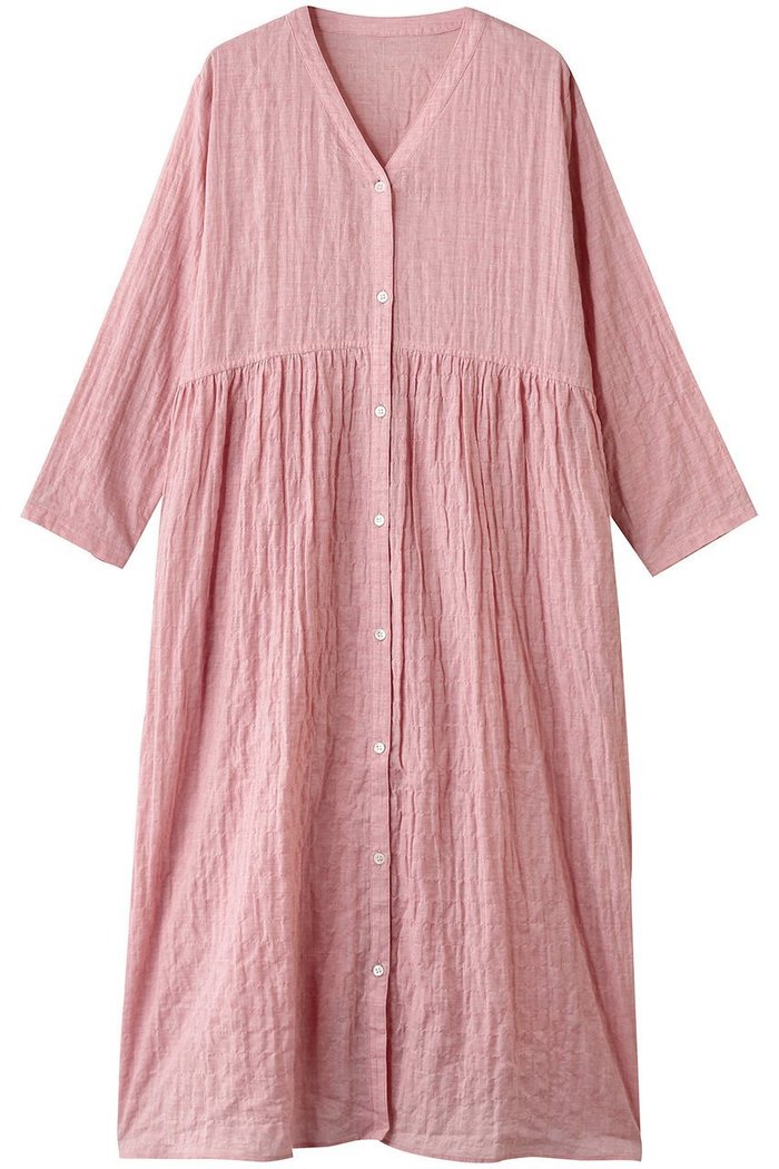 【ナナデコール/nanadecor】のコスモスVネックワンピース インテリア・キッズ・メンズ・レディースファッション・服の通販 founy(ファニー) https://founy.com/ ファッション Fashion レディースファッション Fashion for Women ワンピース Dresses チュニック Tunic Tops & Dresses スリーブ Sleeve, Long Sleeve / Short Sleeve チュニック Tunic, Long Top フロント Front, Front Design ロング Long, Long-Length |ID: prp329100004880035 ipo3291000000036414282