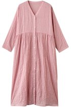 【ナナデコール/nanadecor】のコスモスVネックワンピース 人気、トレンドファッション・服の通販 founy(ファニー) ファッション Fashion レディースファッション Fashion for Women ワンピース Dresses チュニック Tunic Tops & Dresses スリーブ Sleeve, Long Sleeve / Short Sleeve チュニック Tunic, Long Top フロント Front, Front Design ロング Long, Long-Length thumbnail ピンク|ID: prp329100004880035 ipo3291000000036414283