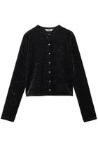 【オブラダ/Oblada】のベロアカーディガン 人気、トレンドファッション・服の通販 founy(ファニー) ファッション Fashion レディースファッション Fashion for Women アウター Coat / Outerwear Collection カーディガン Cardigan, Knitwear シンプル Simple, Minimal ジャケット Jacket, Outerwear ベロア Velour, Soft Velvet リュクス Luxury, Elegant, High-End, Chic thumbnail ブラック|ID: prp329100004880037 ipo3291000000036414297