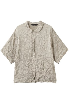 【ミズイロ インド/mizuiro ind】 washer half slv shirt シャツ人気、トレンドファッション・服の通販 founy(ファニー) ファッション Fashion レディースファッション Fashion for Women トップス・カットソー Cut & Sew Tops シャツ・ブラウス・オフィスカジュアル Elegant Blouses & Button-Ups おすすめ Recommended / Our Picks ショート Short, Short Length スリーブ Sleeve, Long Sleeve / Short Sleeve タンク Tank Top, Sleeveless Top ワッシャー Washer, Crinkled Finish エレガント 上品 Elegant 新作・新入荷 New Arrivals / New In |ID:prp329100004880043
