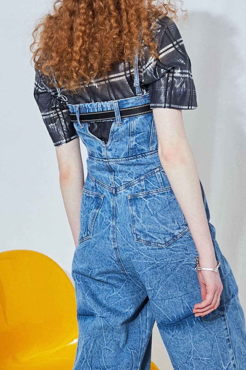 【メゾンスペシャル/MAISON SPECIAL】のデニムベアオールインワン 人気、トレンドファッション・服の通販 founy(ファニー) 　ファッション　Fashion　レディースファッション　Fashion for Women　パンツ　Pants & Trousers　おすすめ　Recommended / Our Picks　インナー　Innerwear　ケミカル　Chemical, Chemical Wash　コンパクト　Compact, Small Size　デニム　Denim, Jeans Material　夏　Summer　other-7|ID: prp329100004880045 ipo3291000000036414363