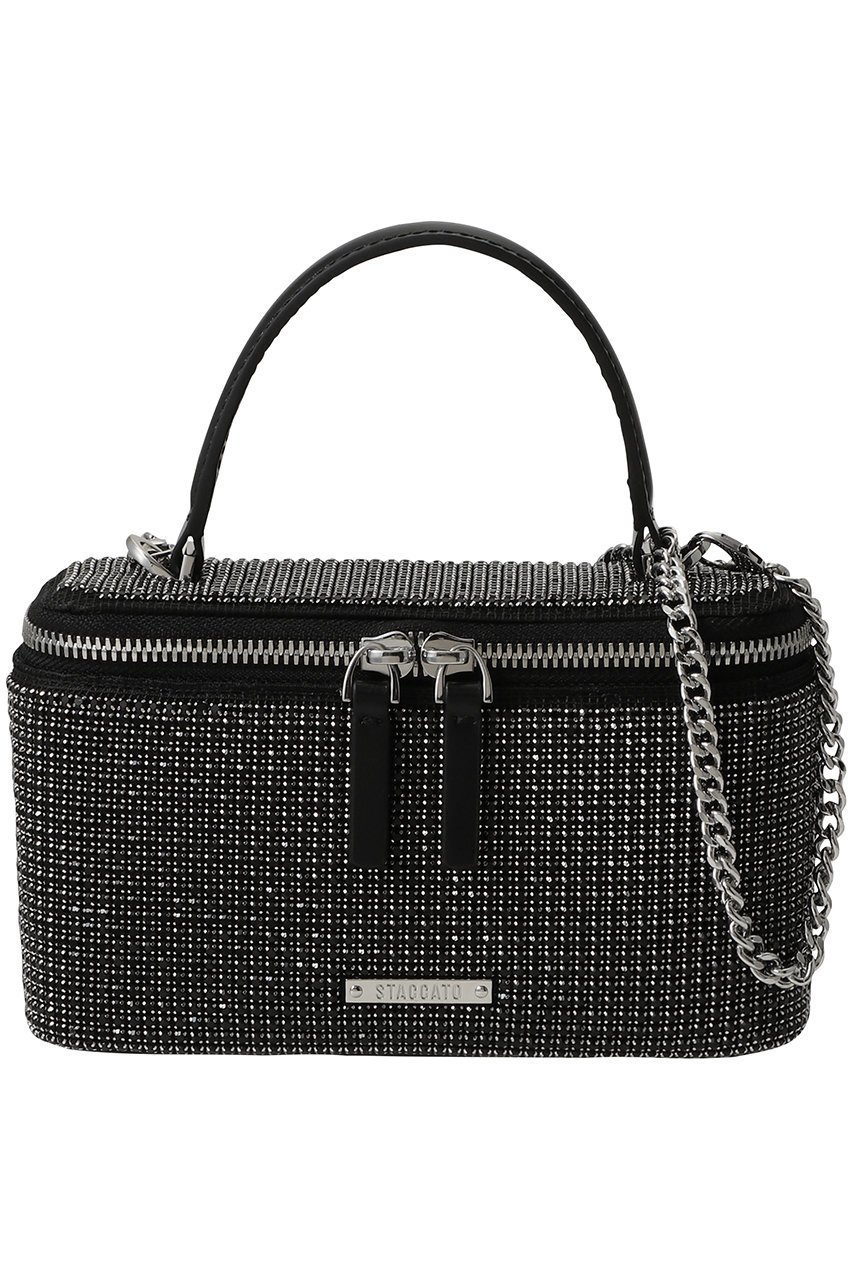 【スタッカート/STACCATO】のクリスタル2wayバニティバッグ 人気、トレンドファッション・服の通販 founy(ファニー) ファッション Fashion レディースファッション Fashion for Women バッグ Bags エレガント 上品 Elegant クリスタル Crystal, Swarovski コンビ Combo, Combination Style 新作・新入荷 New Arrivals / New In other-1|ID: prp329100004880047 ipo3291000000036414373