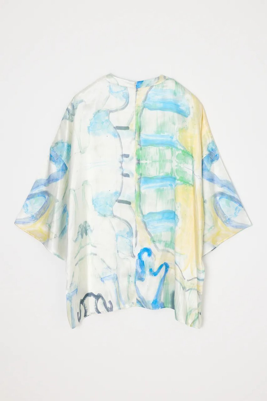 【エンフォルド/ENFOLD】のBIG SILHOUETTE T-SHIRT 人気、トレンドファッション・服の通販 founy(ファニー) 　ファッション　Fashion　レディースファッション　Fashion for Women　トップス・カットソー　Cut & Sew Tops　シャツ・ブラウス・オフィスカジュアル　Elegant Blouses & Button-Ups　ロングTシャツ・Tシャツ　Longline T-Shirts & Tees　サテン　Satin, Glossy Fabric　ショート　Short, Short Length　スリーブ　Sleeve, Long Sleeve / Short Sleeve　ビッグ　Big, Oversized　プリント　Print, Printed Pattern　新作・新入荷　New Arrivals / New In　other-2|ID: prp329100004880050 ipo3291000000036414403