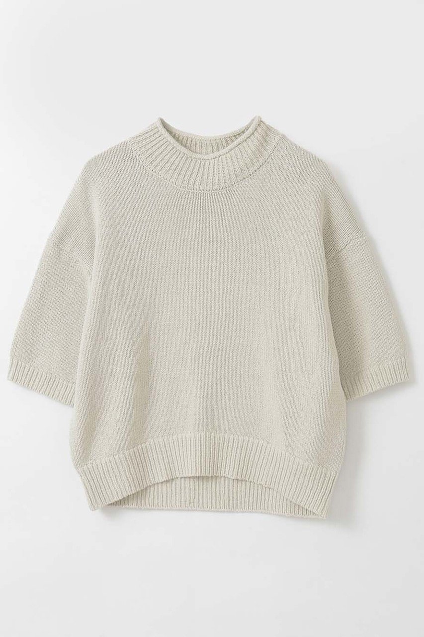 【ハー/HER.】のコットンニットプルオーバー インテリア・キッズ・メンズ・レディースファッション・服の通販 founy(ファニー) ファッション Fashion レディースファッション Fashion for Women トップス・カットソー Cut & Sew Tops ニット Knit Tops & Sweaters カジュアルプルオーバー・ニットトップス Pullovers & Knit Tops / Casual Pullovers おすすめ Recommended / Our Picks セットアップ Set-Up, Coordinated Outfit 夏 Summer 新作・新入荷 New Arrivals / New In 春 Spring S/S・春夏 SS, Spring/Summer, Warm Season ライトグレー|ID: prp329100004880053 ipo3291000000036414422