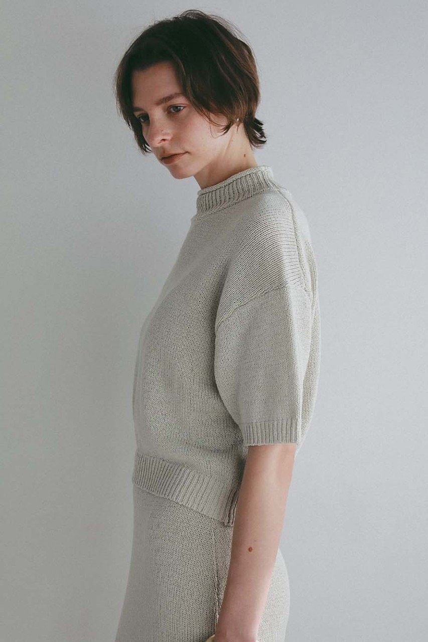 【ハー/HER.】のコットンニットプルオーバー 人気、トレンドファッション・服の通販 founy(ファニー) ファッション Fashion レディースファッション Fashion for Women トップス・カットソー Cut & Sew Tops ニット Knit Tops & Sweaters カジュアルプルオーバー・ニットトップス Pullovers & Knit Tops / Casual Pullovers おすすめ Recommended / Our Picks セットアップ Set-Up, Coordinated Outfit 夏 Summer 新作・新入荷 New Arrivals / New In 春 Spring S/S・春夏 SS, Spring/Summer, Warm Season other-8|ID: prp329100004880053 ipo3291000000036414429