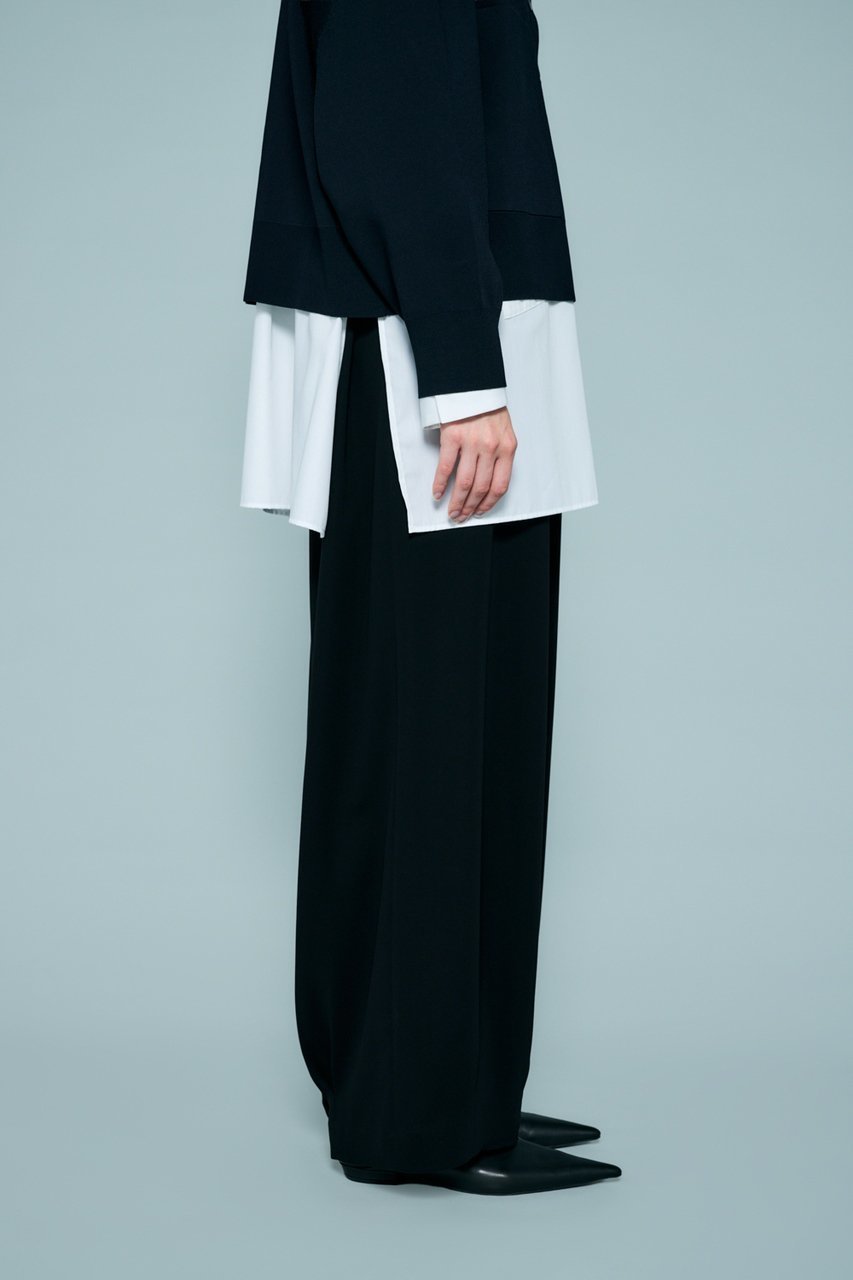 【エンフォルド/ENFOLD】のTUCK-HEM WIDE-COCOON PAN 人気、トレンドファッション・服の通販 founy(ファニー) ファッション Fashion レディースファッション Fashion for Women パンツ Pants & Trousers エレガント 上品 Elegant ストレッチ Stretch, Stretchy Fabric フォルム Silhouette, Form ワイド Wide, Wide Fit 新作・新入荷 New Arrivals / New In other-6|ID: prp329100004880057 ipo3291000000036414449