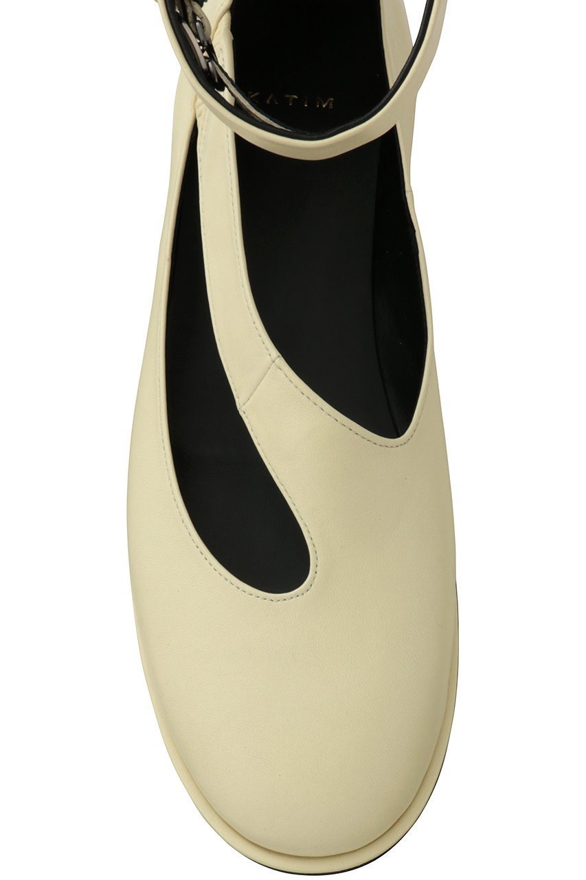 【カチム/KATIM】のMTK アンクルストラップシューズ 人気、トレンドファッション・服の通販 founy(ファニー) 　ファッション　Fashion　レディースファッション　Fashion for Women　カッティング　Cutting Detail　シューズ　Shoes, Footwear　スタイリッシュ　Stylish, Fashionable　タイツ　Tights, Legwear　フラット　Flat, Flat Shoes　モダン　Modern, Contemporary　ラップ　Wrap, Wrap Design　ラバー　Rubber, Rubber Sole　新作・新入荷　New Arrivals / New In　other-5|ID: prp329100004880065 ipo3291000000036414514